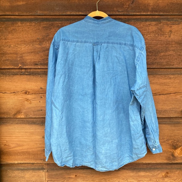 Linen Button-Up - Picture 2 of 9